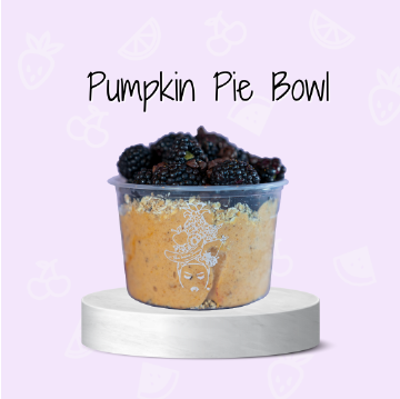 Pumpkin Pie Bowl from The Juice House