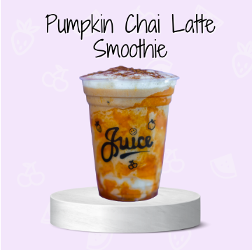 Pumpkin Chai Latte Smoothie from The Juice House